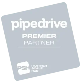 Insignă Pipedrive Premier Partner